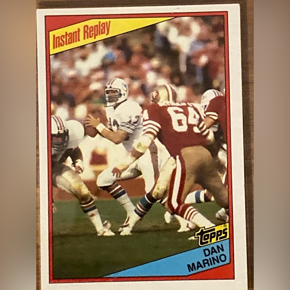 Vintage Dan Marino Topps Card